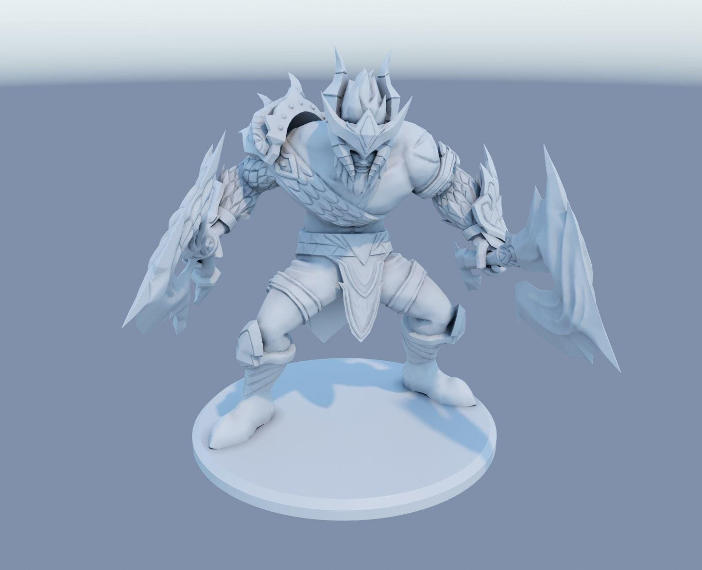 League of Legends Olaf dragon slayer Figurine - 3D Printed Collectible for Your Gaming Heaven