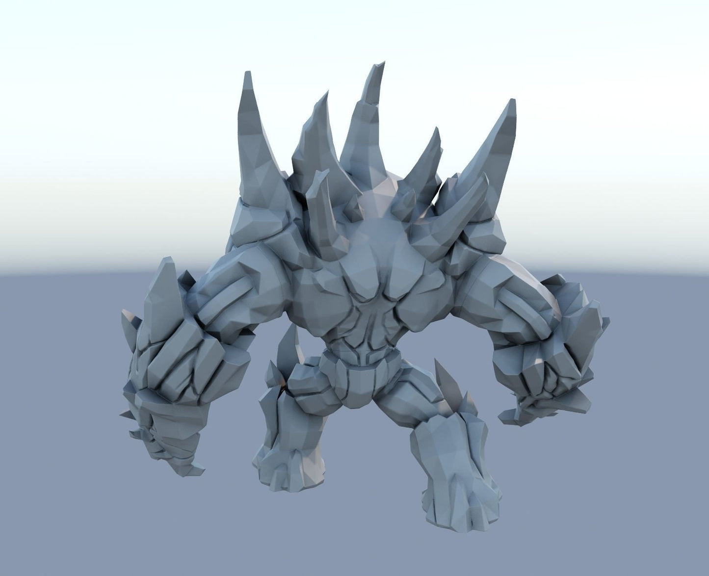 League of Legends Malphite Figurine - 3D Printed Collectible for Your Gaming Heaven