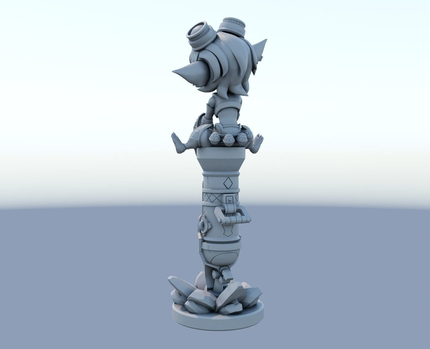 League of Legends Tristana Figurine - 3D Printed Collectible for Your Gaming Heaven