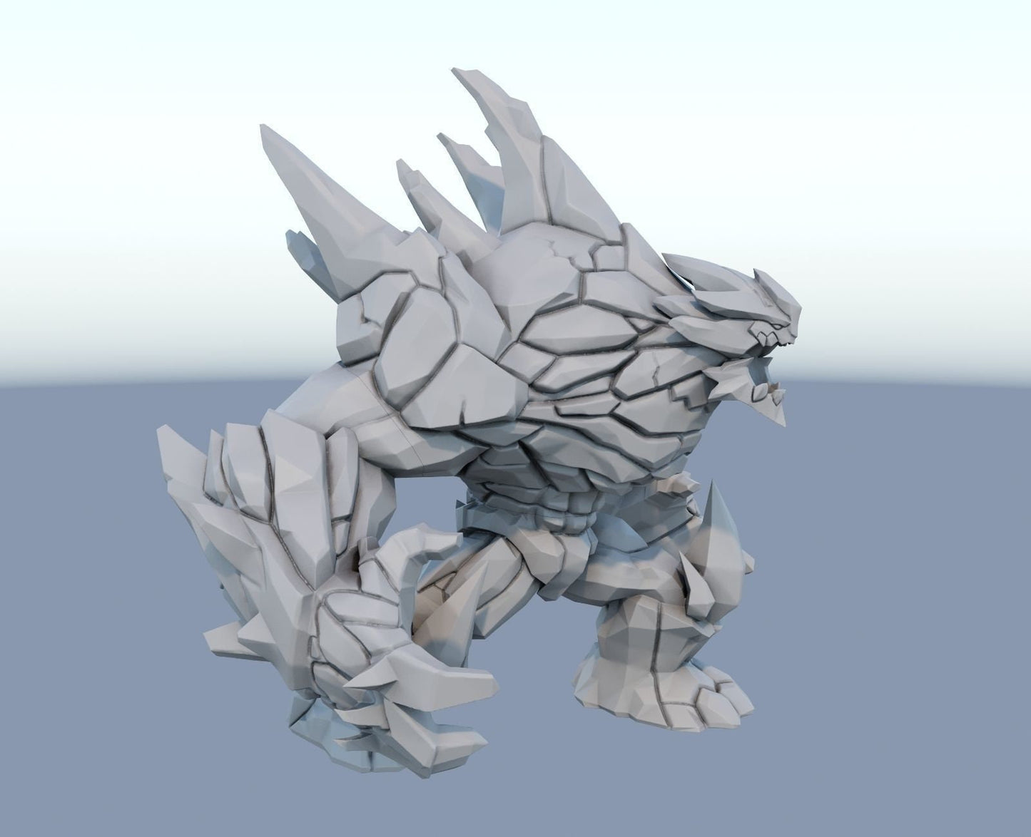 League of Legends Malphite Figurine - 3D Printed Collectible for Your Gaming Heaven