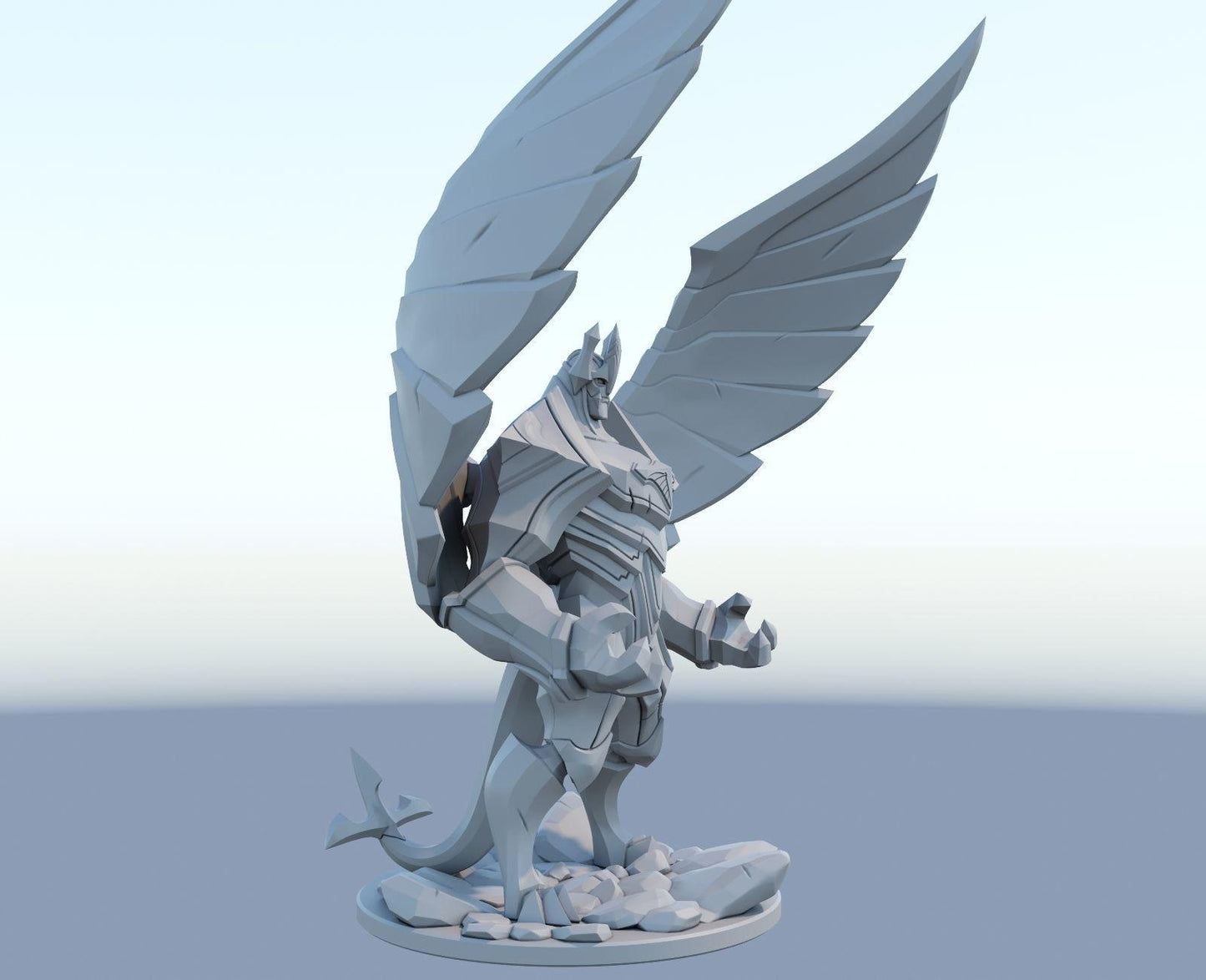 League of Legends Galio Figurine - 3D Printed Collectible for Your Gaming Heaven