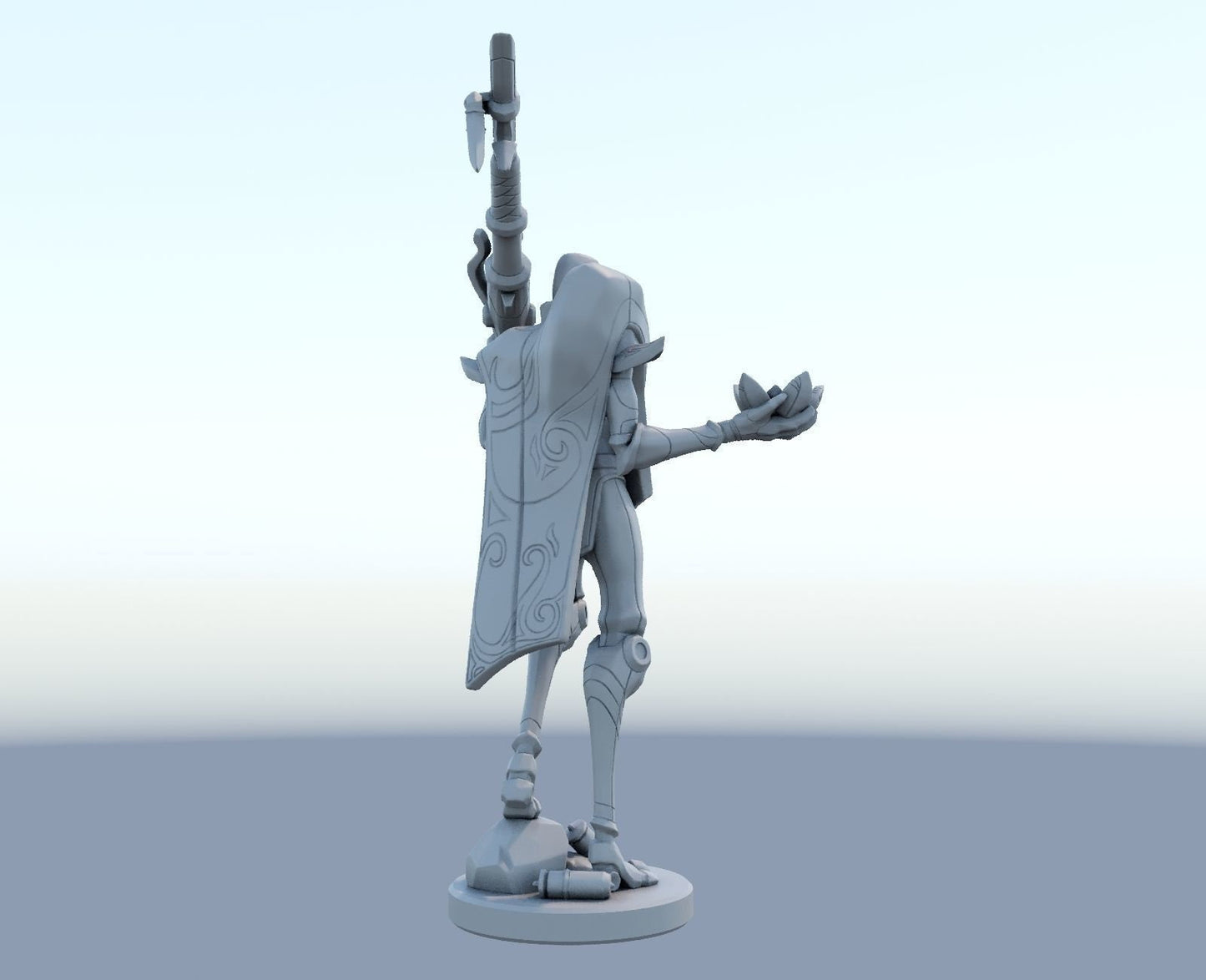 League of Legends Jhin Figurine - 3D Printed Collectible for Your Gaming Heaven