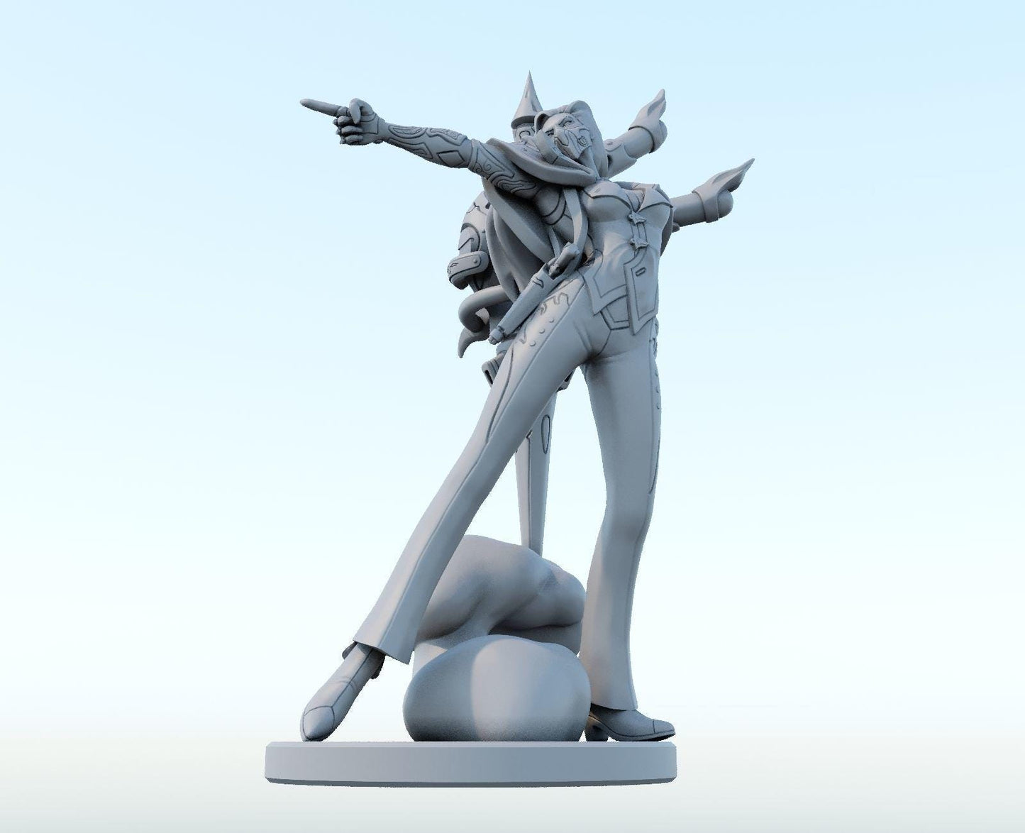 League of Legends Renata Figurine - 3D Printed Collectible for Your Gaming Heaven
