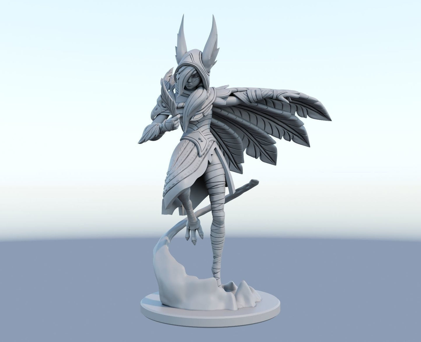 League of Legends Xayah Figurine - 3D Printed Collectible for Your Gaming Heaven