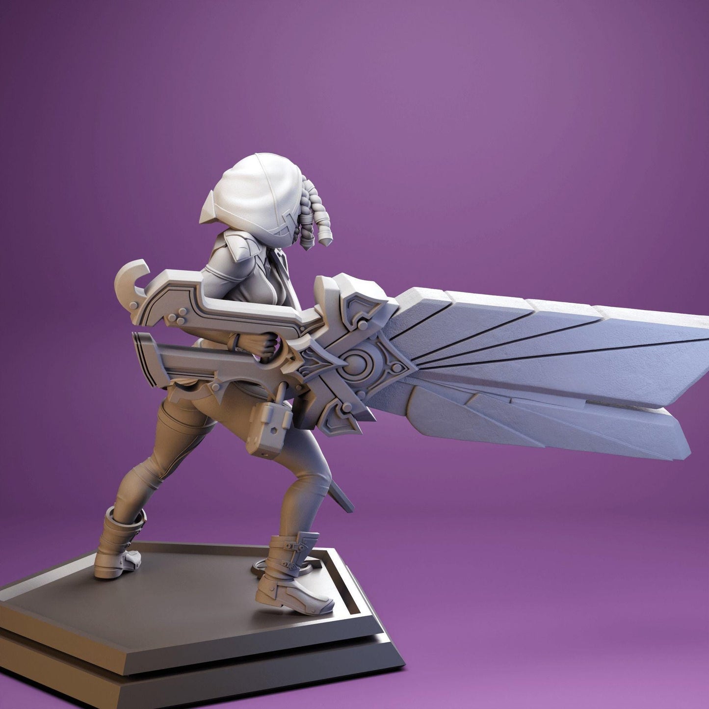 League of Legends Senna The Redeemer - 3D Printed Collectible for Your Gaming Heaven