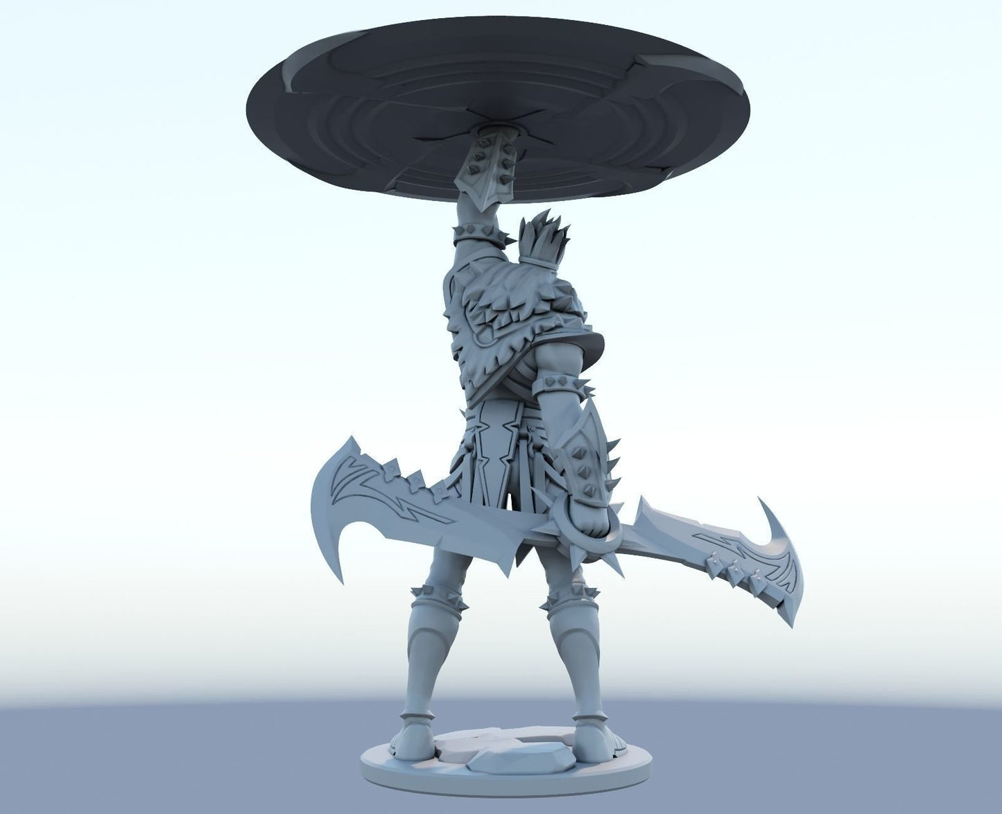 Draven – League of Legends Inspired 3D Printed Figurine – Gaming Collectible for True Champions