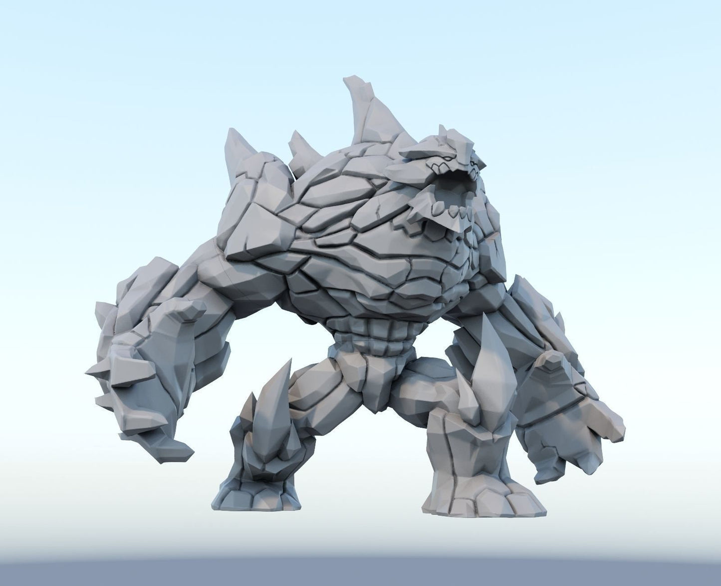 League of Legends  Malphite Figurine -  3D Printed Collectible for Your Gaming Heaven