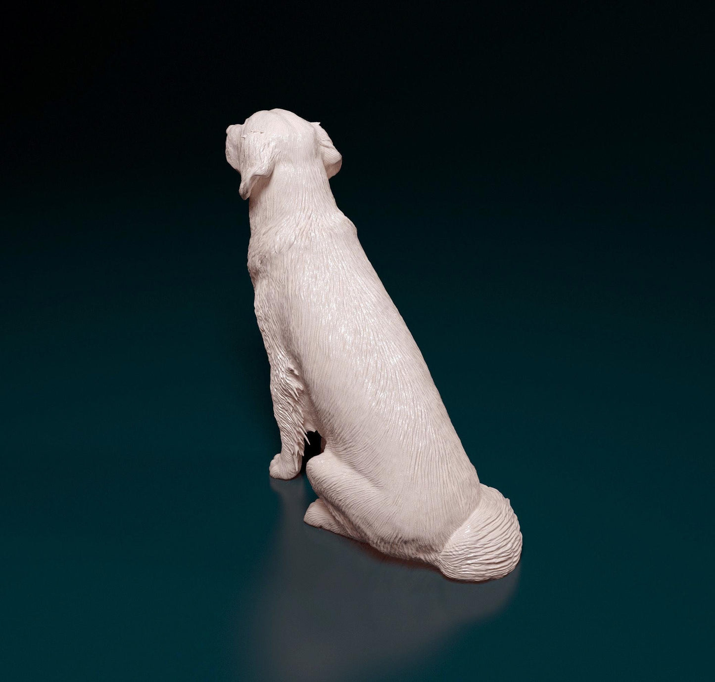 Golden Retriever Dog  Figurine - 3D Printed