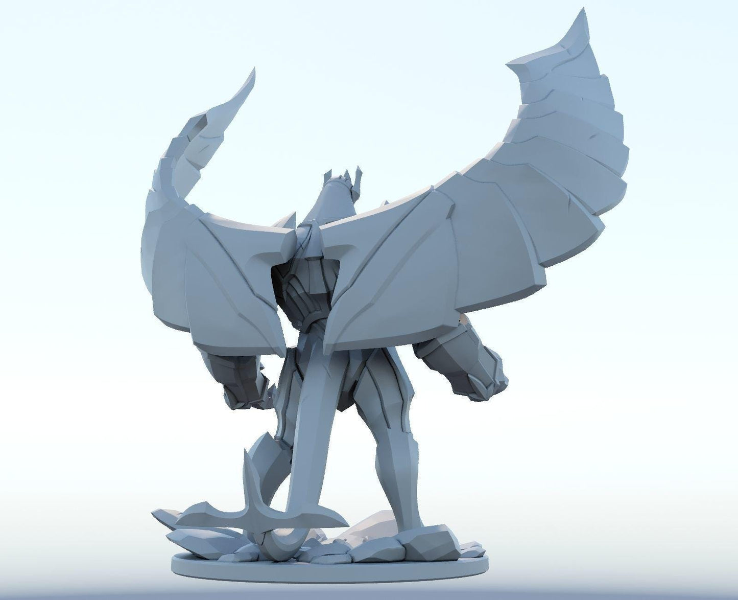 League of Legends  Galio Figurine -  3D Printed Collectible for Your Gaming Heaven