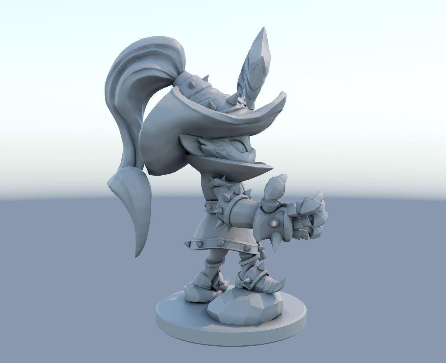 League of Legends Veigar Figurine -  3D Printed Collectible for Your Gaming Heaven