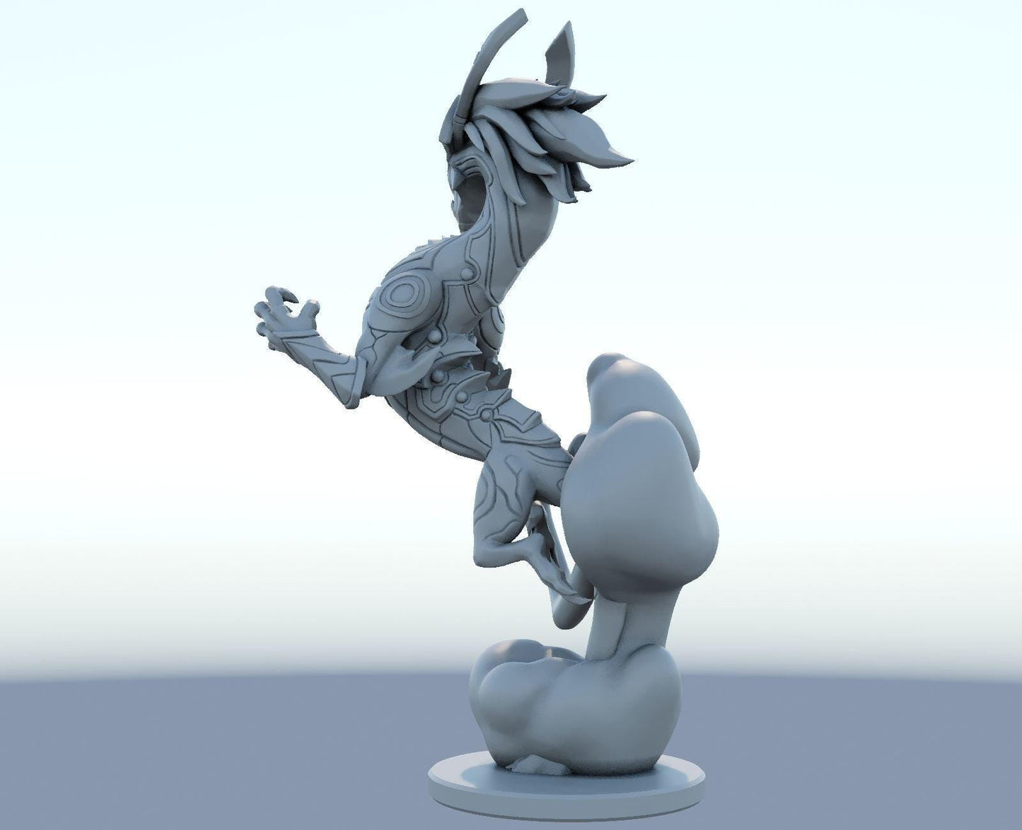 League of Legends Aurelion Sol Figurine -  3D Printed Collectible for Your Gaming Heaven
