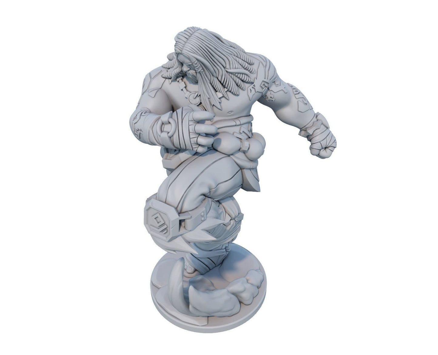 League of Legends Udyr Figurine -  3D Printed Collectible for Your Gaming Heaven
