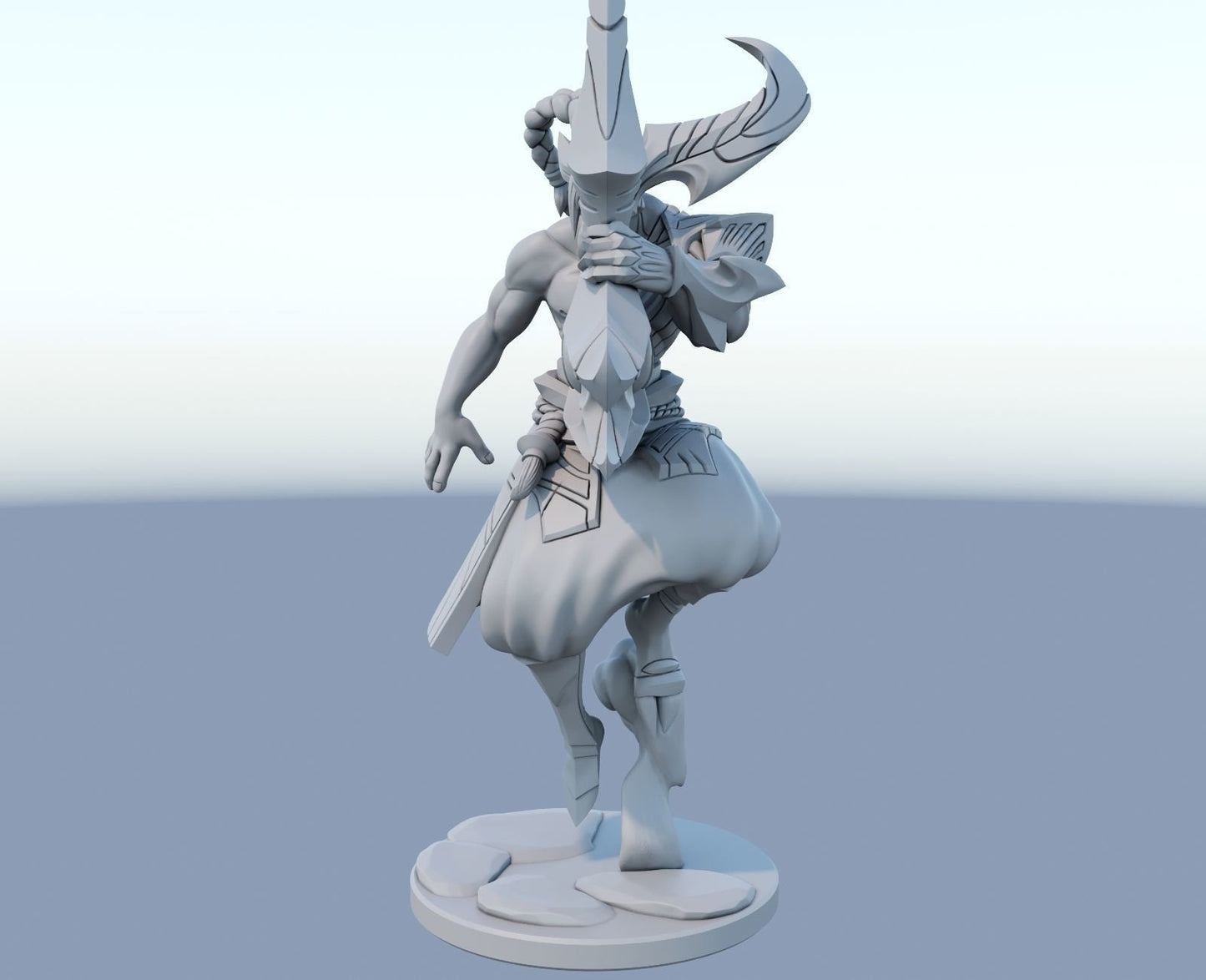 League of Legends  Kayn Figurine -  3D Printed Collectible for Your Gaming Heaven