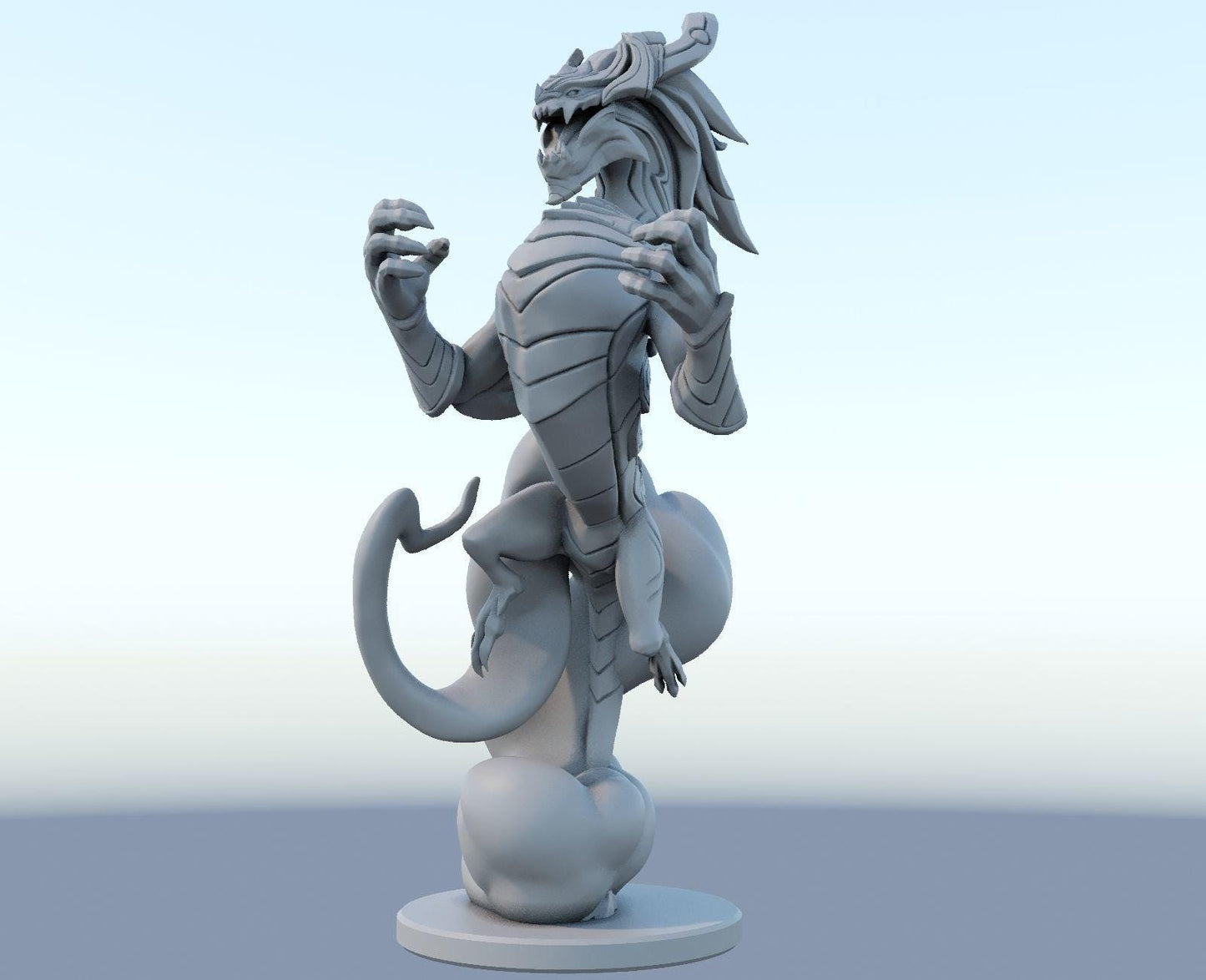 League of Legends Aurelion Sol Figurine -  3D Printed Collectible for Your Gaming Heaven