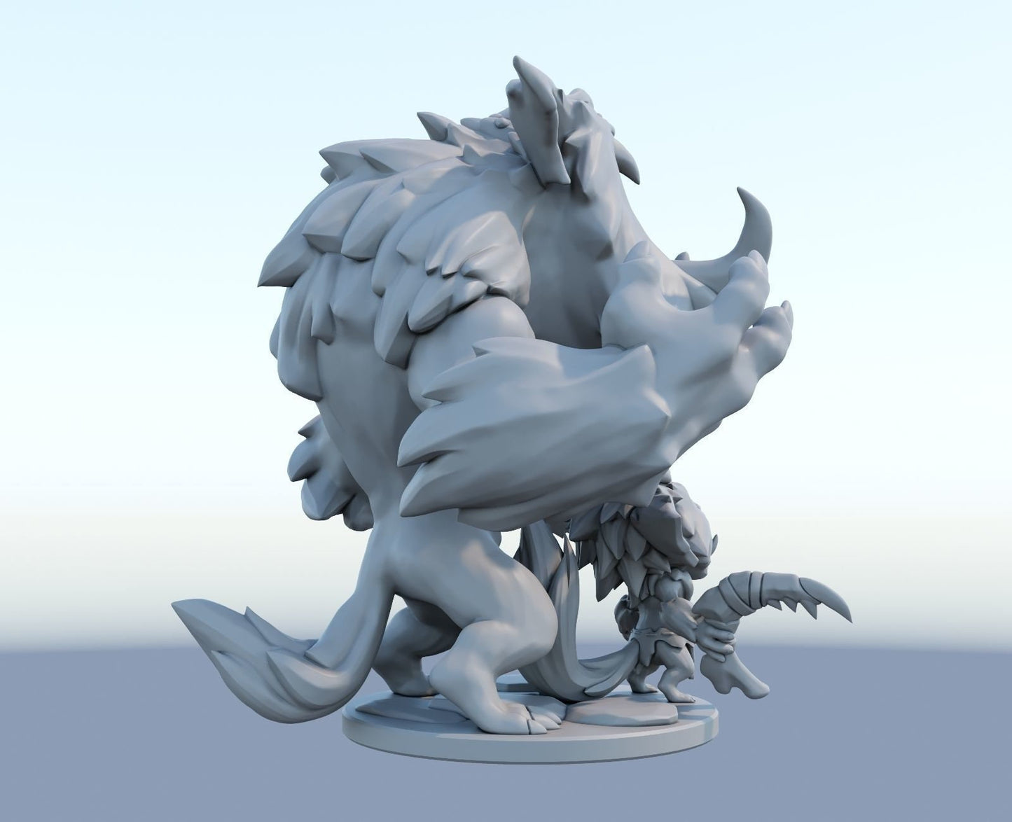 League of Legends Gnar Figurine -  3D Printed Collectible for Your Gaming Heaven