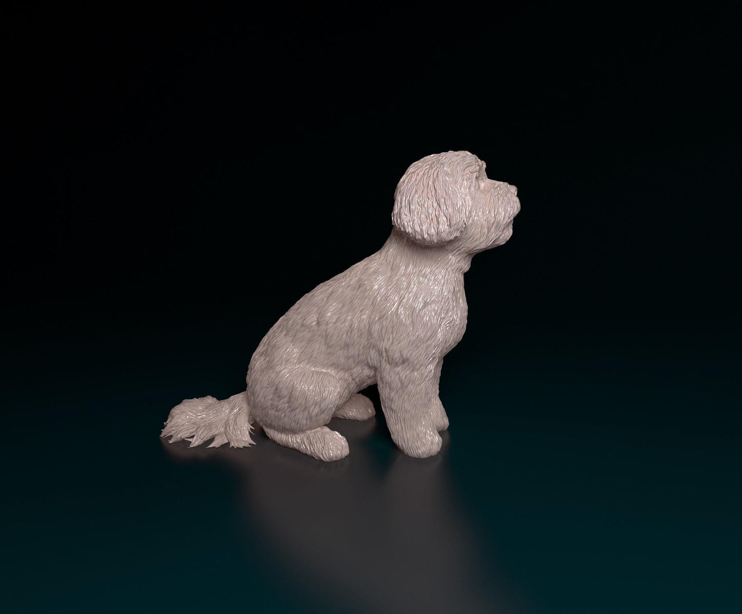 Maltese dog   Figurine - 3D Printed