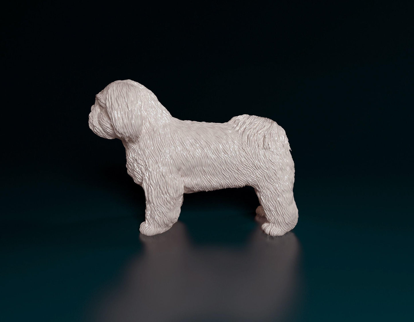 Shih Tzu Dog Figurine - 3D Printed