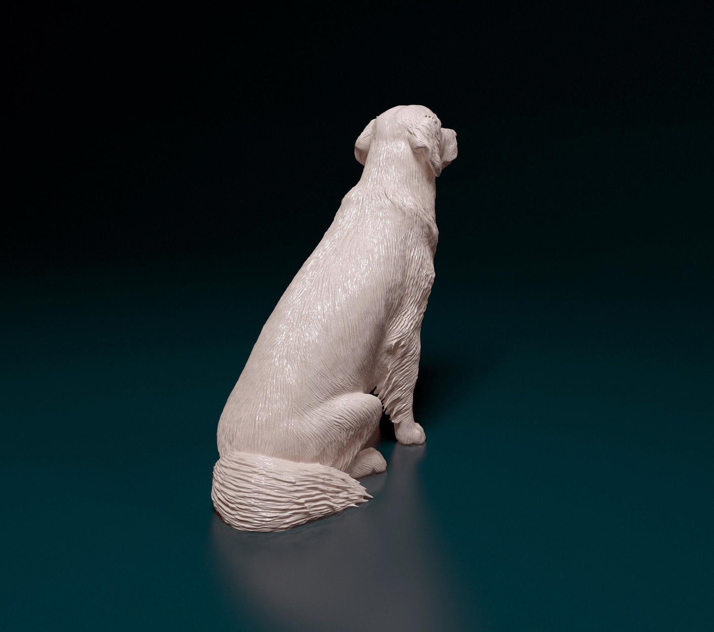 Golden Retriever Dog  Figurine - 3D Printed