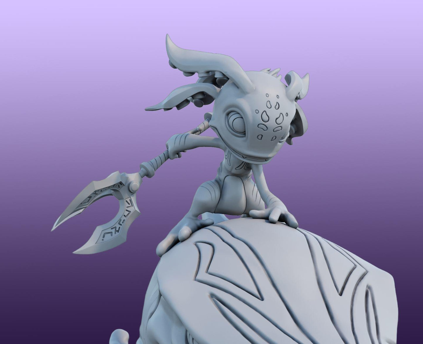 League of Legends Fizz Figurine -  3D Printed Collectible for Your Gaming Heaven
