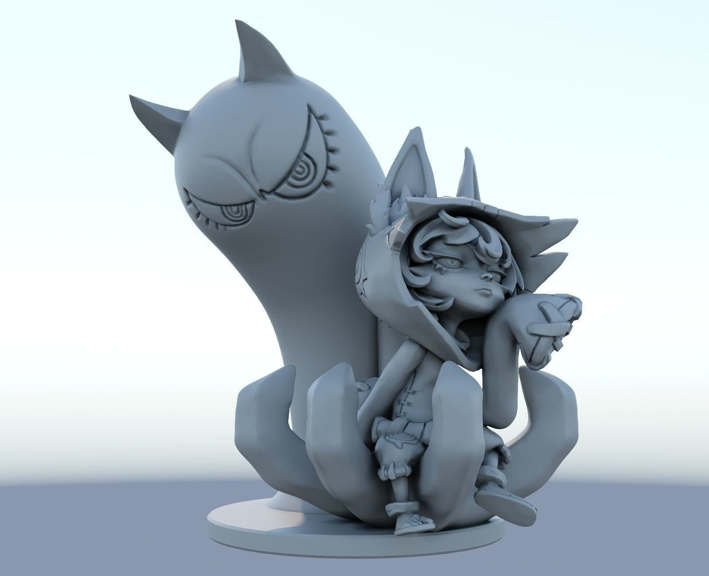 League of Legends  Vex Figurine -  3D Printed Collectible for Your Gaming Heaven