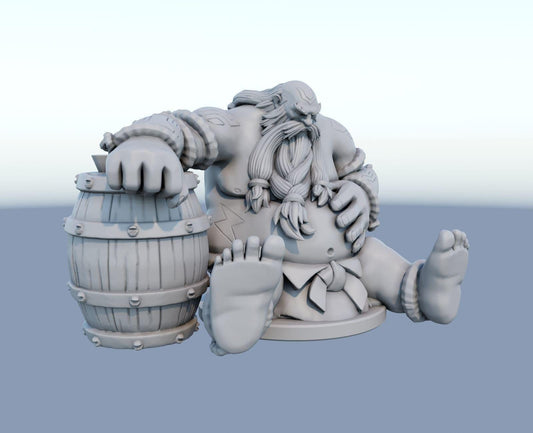 League of Legends  Gragas Figurine -  3D Printed Collectible for Your Gaming Heaven