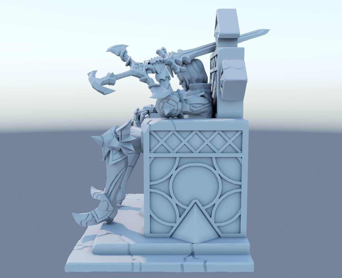 League of Legends  Viego Figurine -  3D Printed Collectible for Your Gaming Heaven