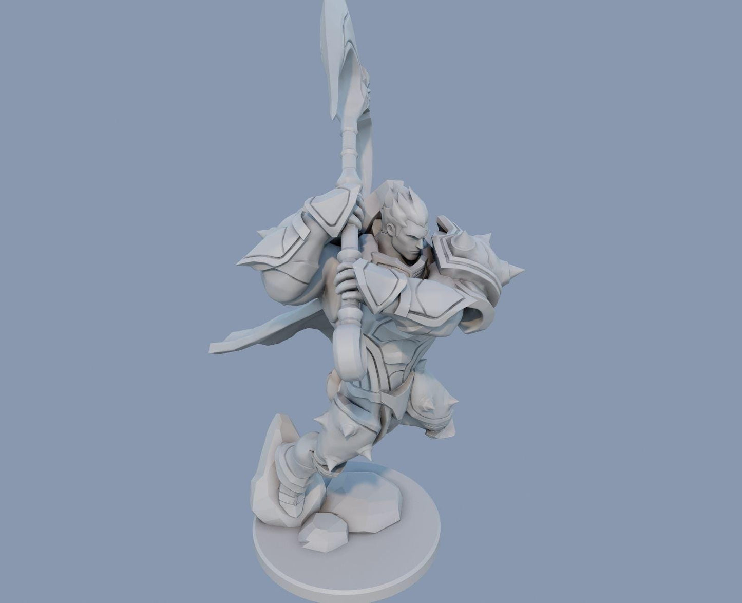 League of Legends Darius Figurine -  3D Printed Collectible for Your Gaming Heaven