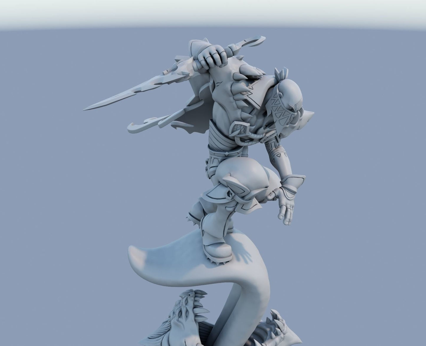 League of Legends Pyke Figurine -  3D Printed Collectible for Your Gaming Haven