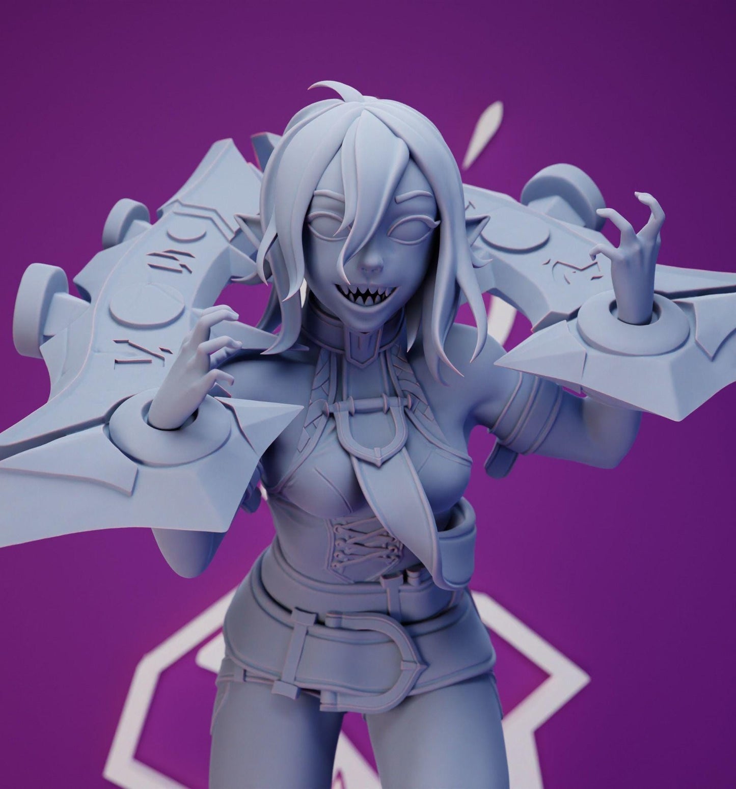 League of Legends  Briar Figurine -  3D Printed Collectible for Your Gaming Heaven