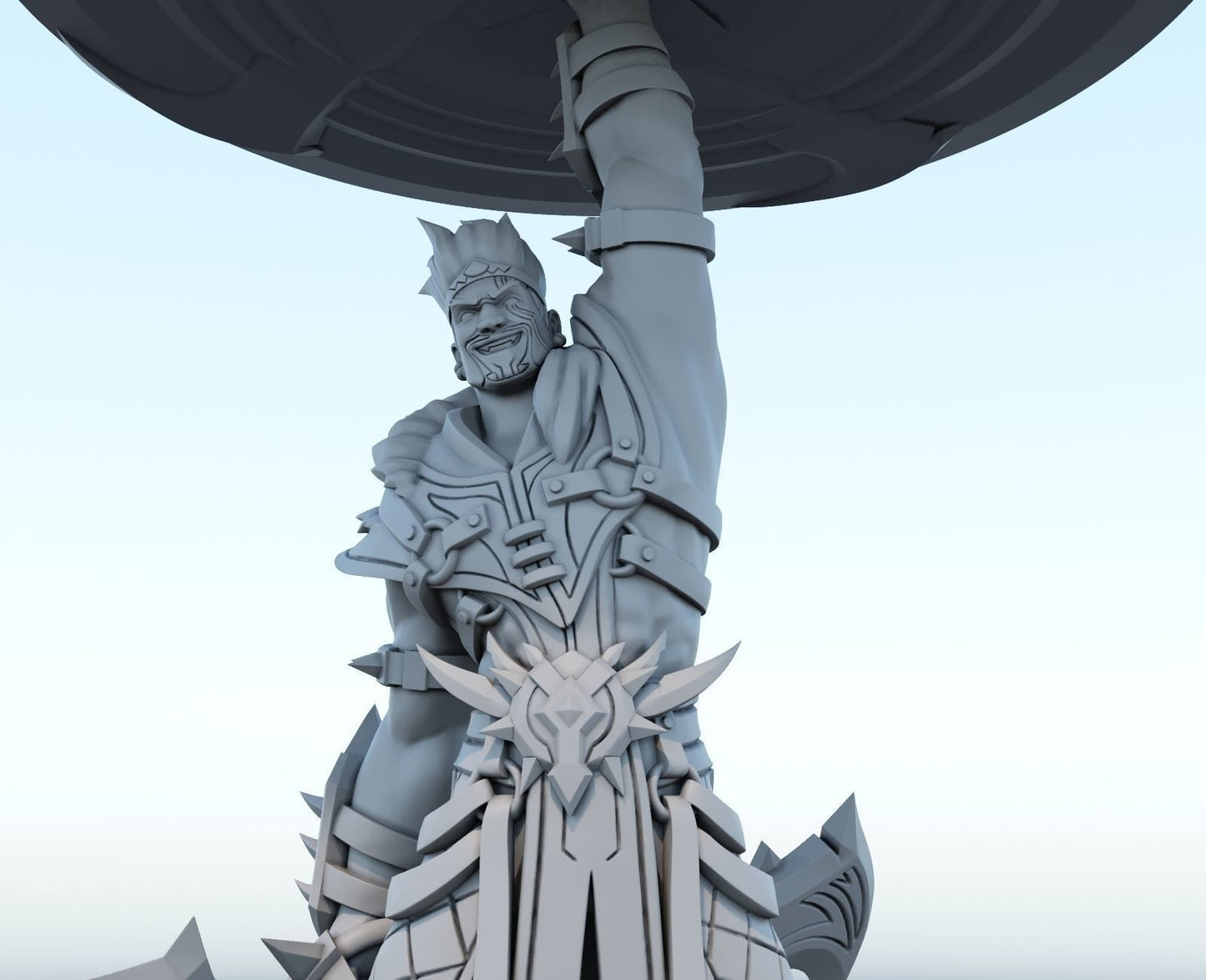 Draven – League of Legends Inspired 3D Printed Figurine – Gaming Collectible for True Champions