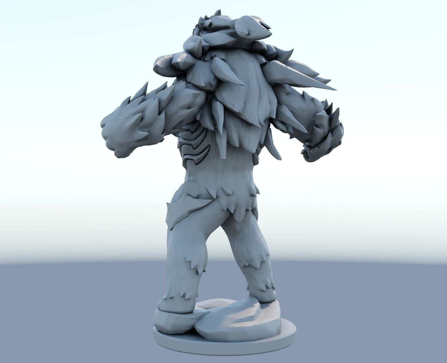 League of Legends Volibear Figurine -  3D Printed Collectible for Your Gaming Heaven