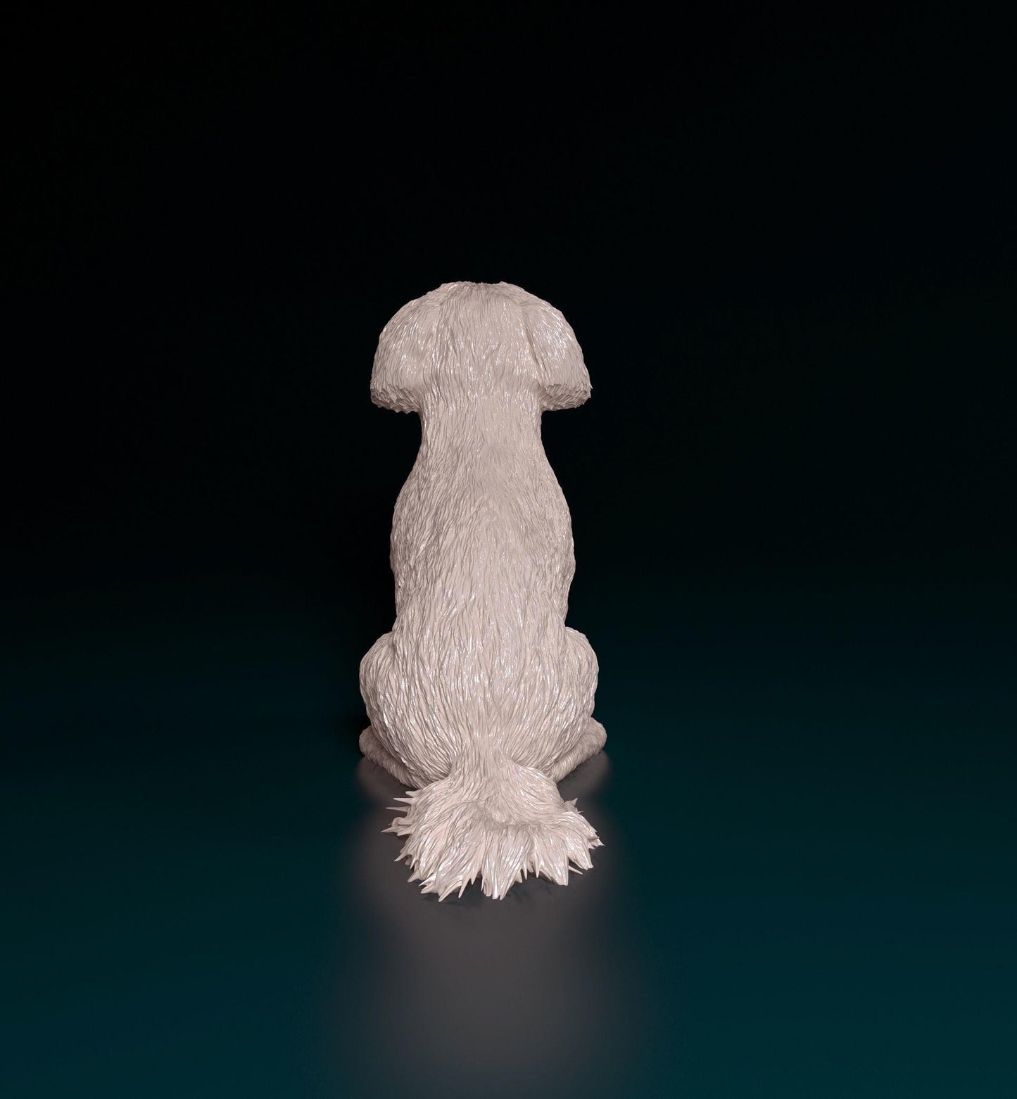 Maltese dog   Figurine - 3D Printed