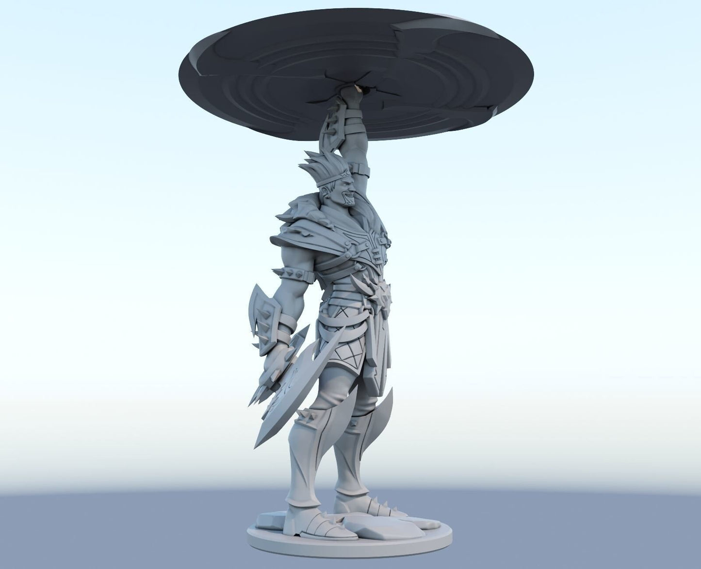 Draven – League of Legends Inspired 3D Printed Figurine – Gaming Collectible for True Champions