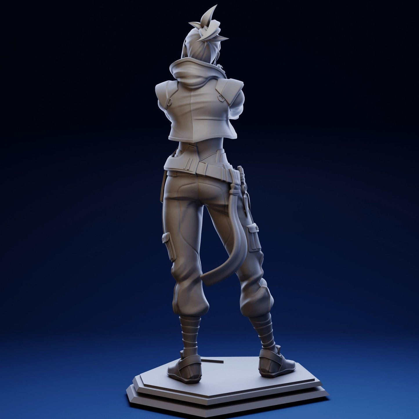 Valorant Jett Figurine  -  3D Printed Collectible for Your Gaming Heaven