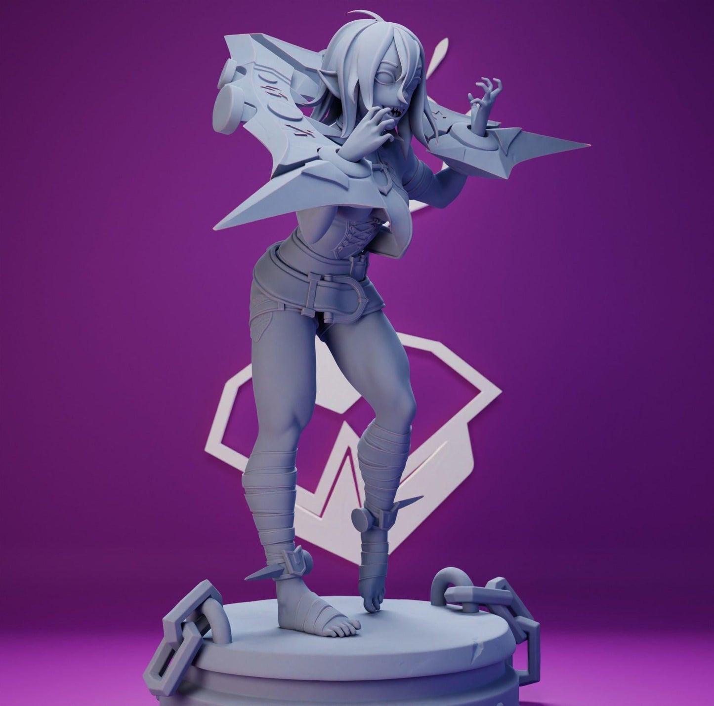 League of Legends  Briar Figurine -  3D Printed Collectible for Your Gaming Heaven