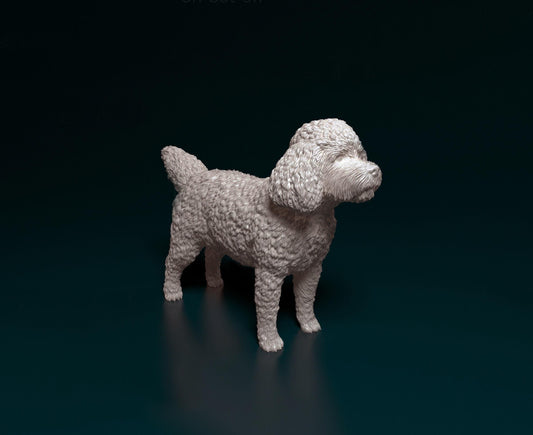 CockerPoo Figurine - 3D Printed