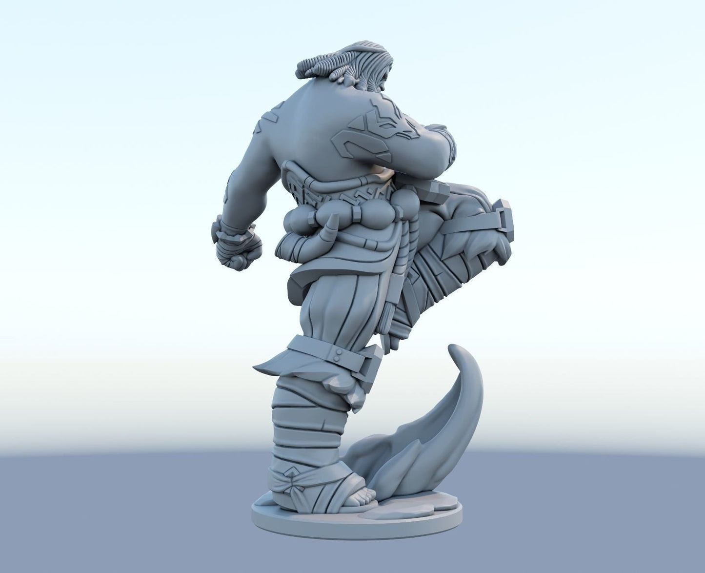 League of Legends Udyr Figurine -  3D Printed Collectible for Your Gaming Heaven