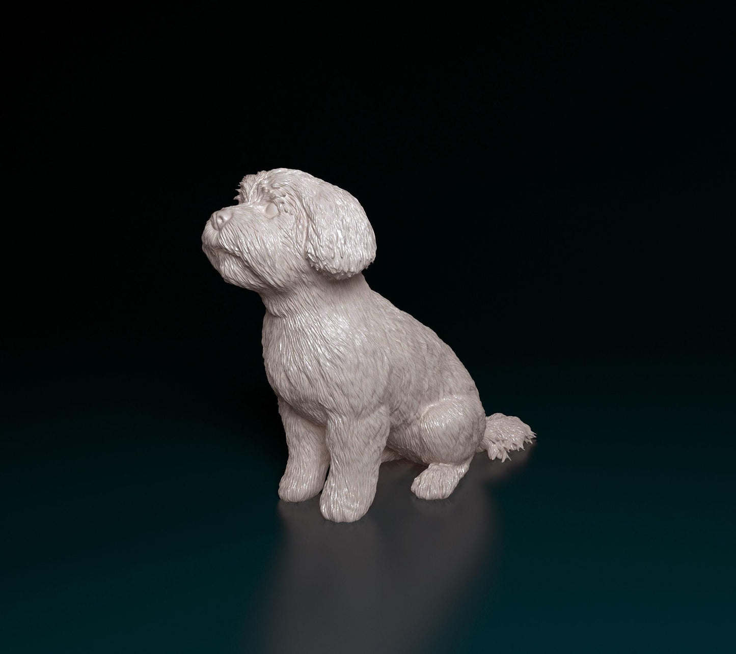 Maltese dog   Figurine - 3D Printed