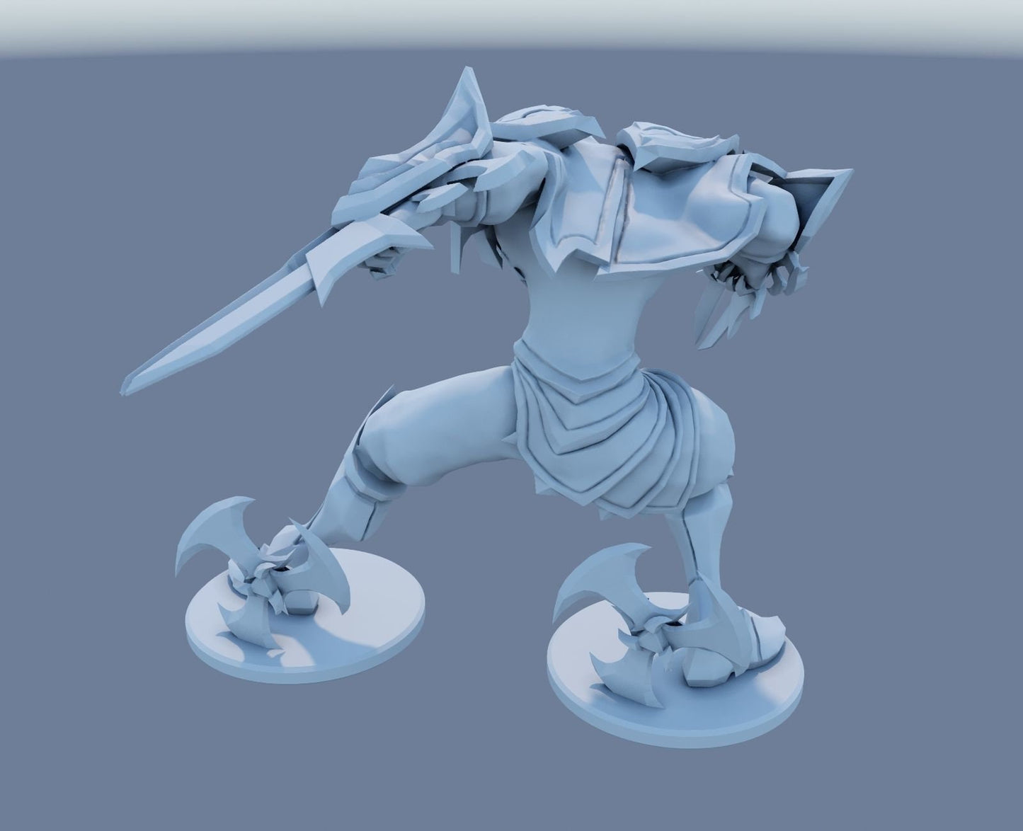 League of Legends  Zed Figurine -  3D Printed Collectible for Your Gaming Heaven