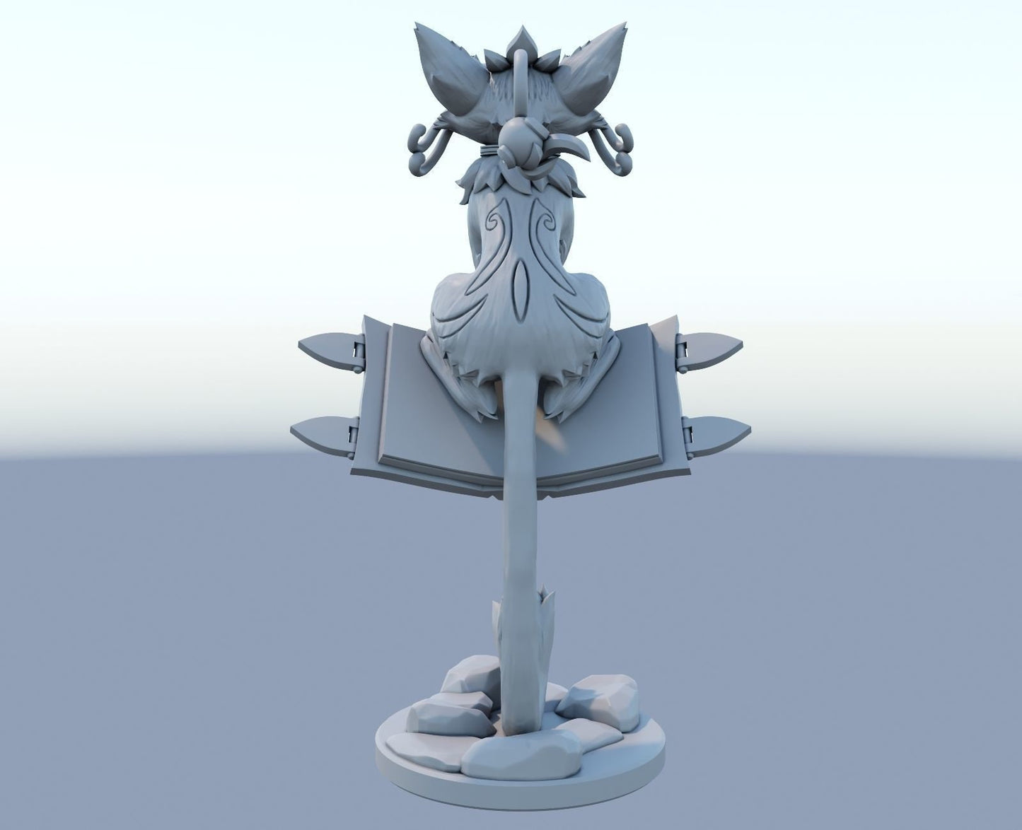 League of Legends Yuumi Figurine -  3D Printed Collectible for Your Gaming Heaven