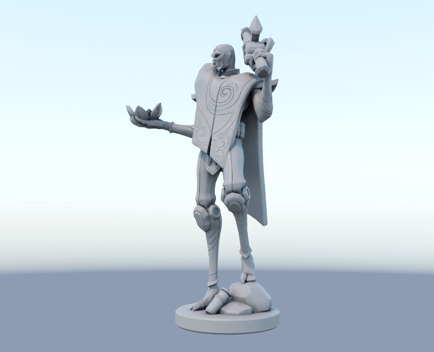 League of Legends Jhin Figurine -  3D Printed Collectible for Your Gaming Heaven
