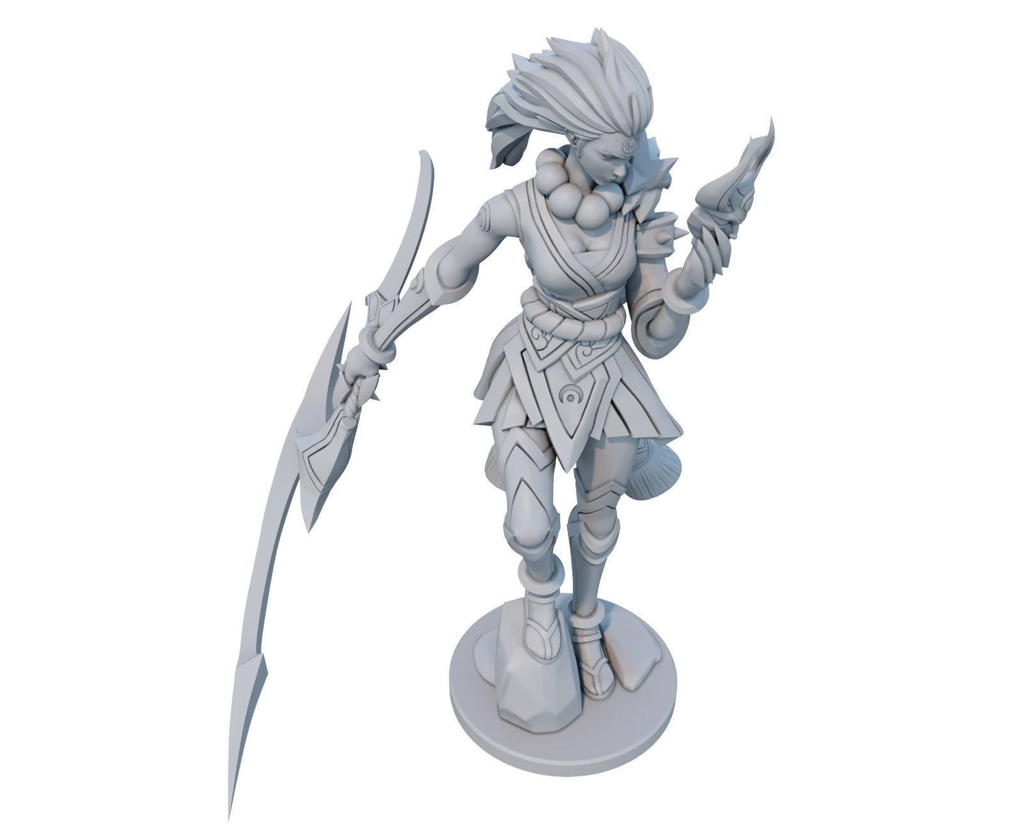 League of Legends Diana Figurine -  3D Printed Collectible for Your Gaming Heaven