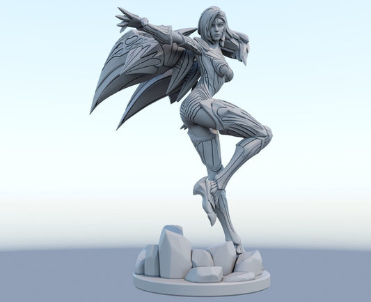 League of Legends Kaisa Figurine -  3D Printed Collectible for Your Gaming Haven