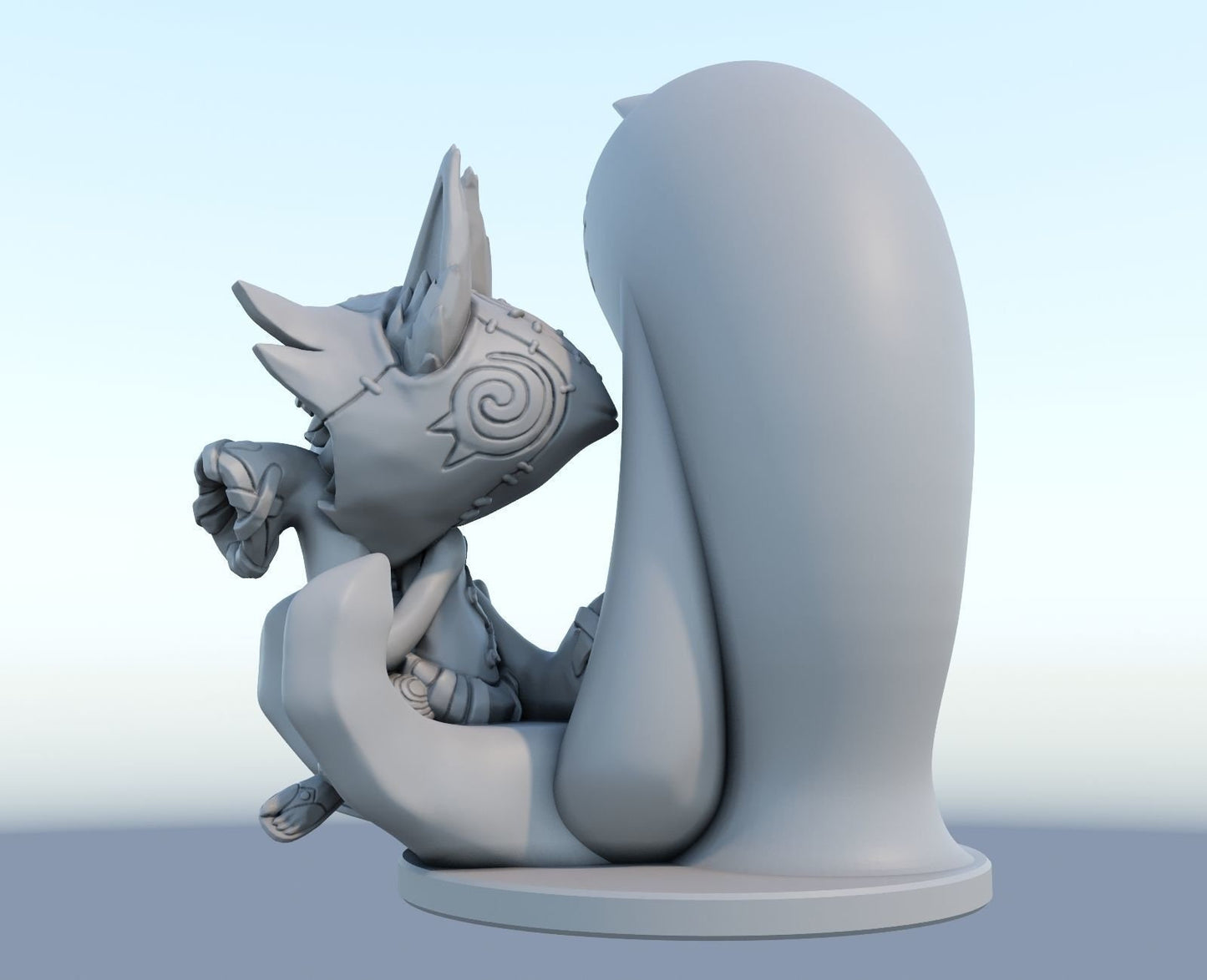 League of Legends  Vex Figurine -  3D Printed Collectible for Your Gaming Heaven