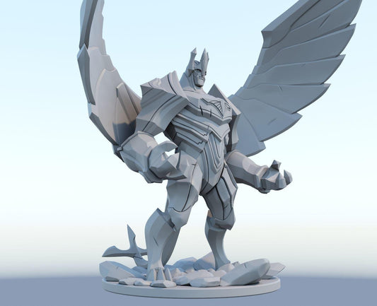 League of Legends  Galio Figurine -  3D Printed Collectible for Your Gaming Heaven