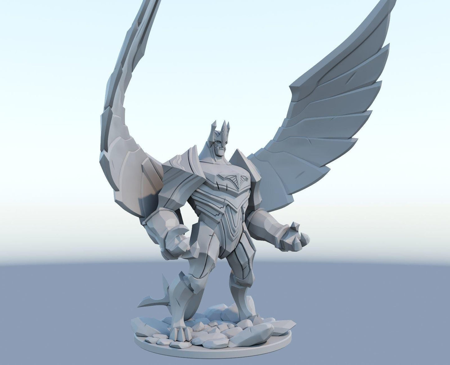 League of Legends  Galio Figurine -  3D Printed Collectible for Your Gaming Heaven