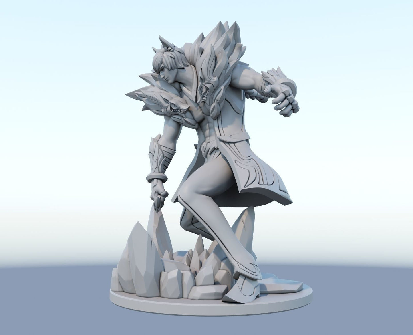 League of Legends Sett Figurine -  3D Printed Collectible for Your Gaming Heaven