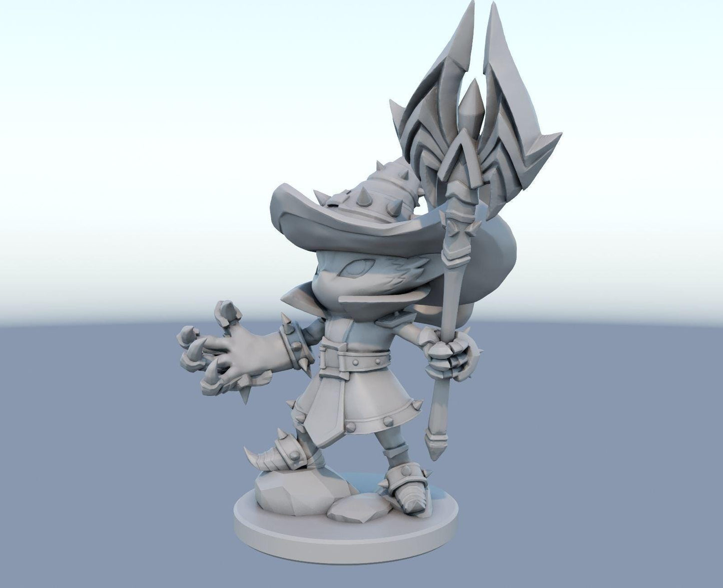 League of Legends Veigar Figurine -  3D Printed Collectible for Your Gaming Heaven