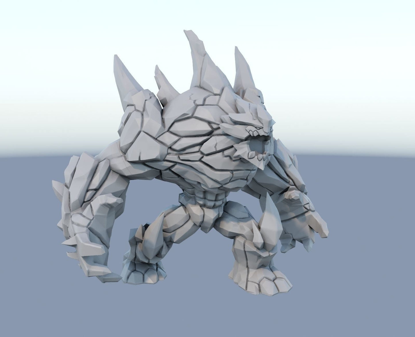 League of Legends  Malphite Figurine -  3D Printed Collectible for Your Gaming Heaven