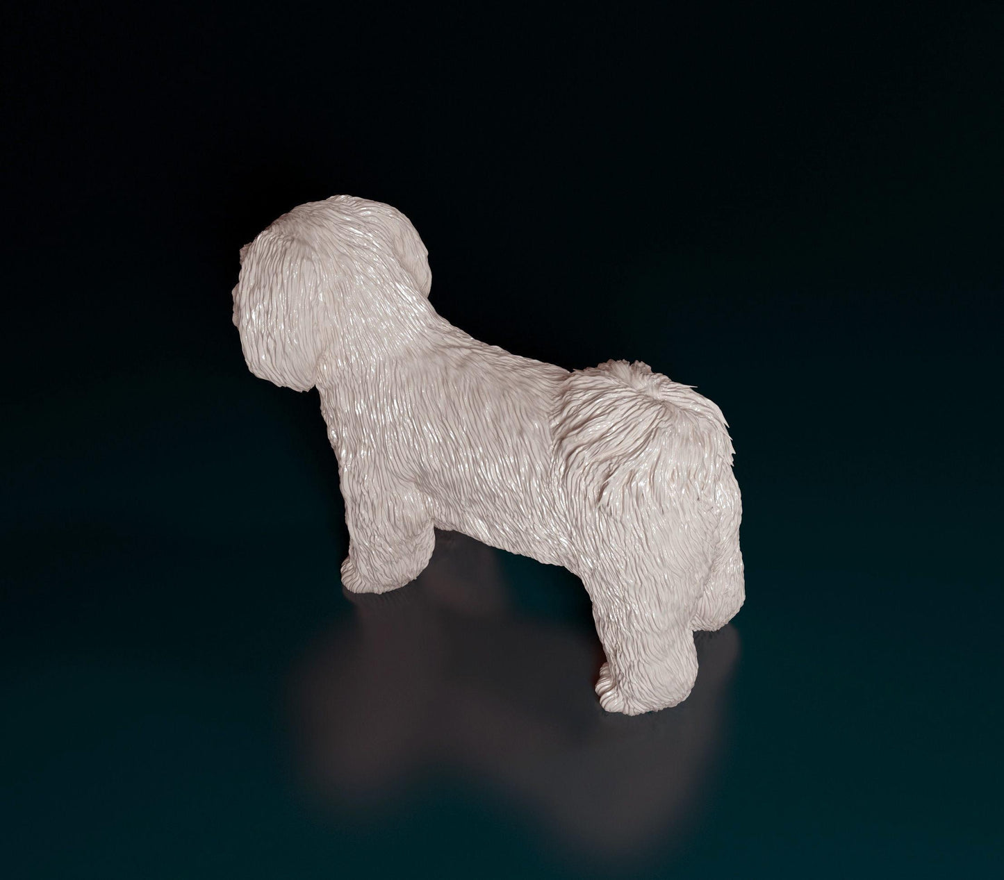 Shih Tzu Dog Figurine - 3D Printed